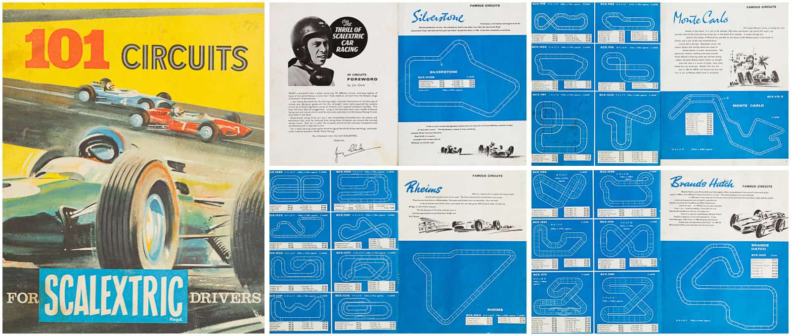 Scalextric circuit examples magazine