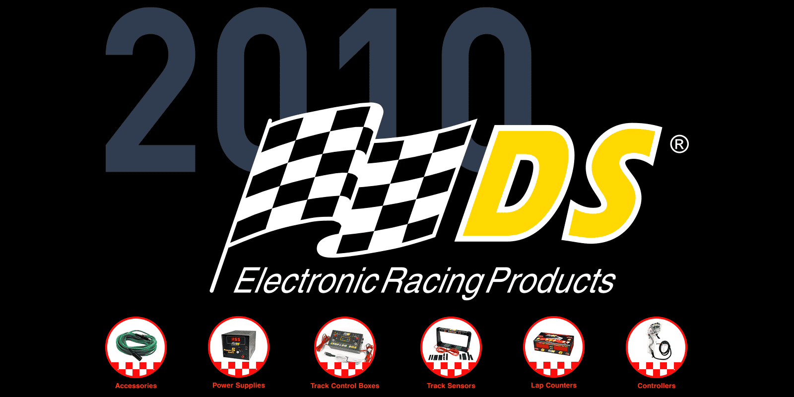 DS racing products branding