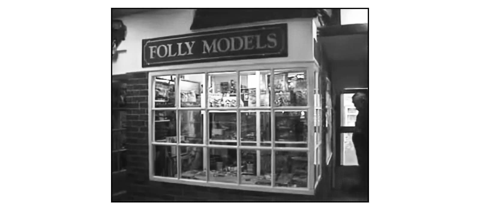 Folly Models Petersfield shop front circa early 2000's