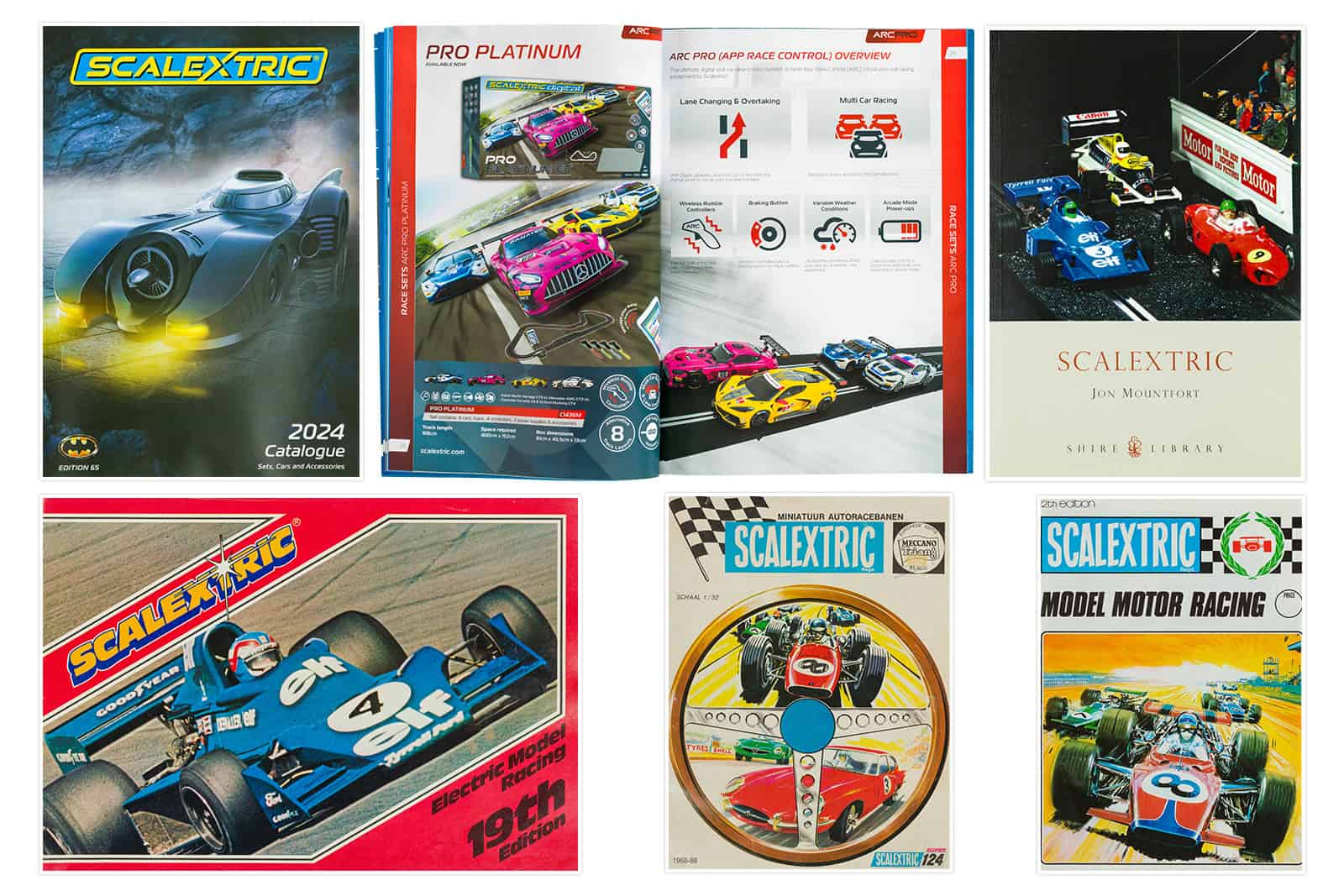 Scalextric magazines past and present