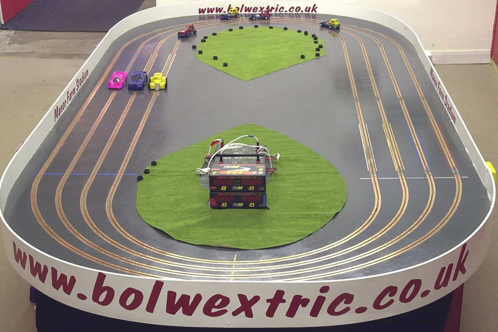 bolwextric early days oval track